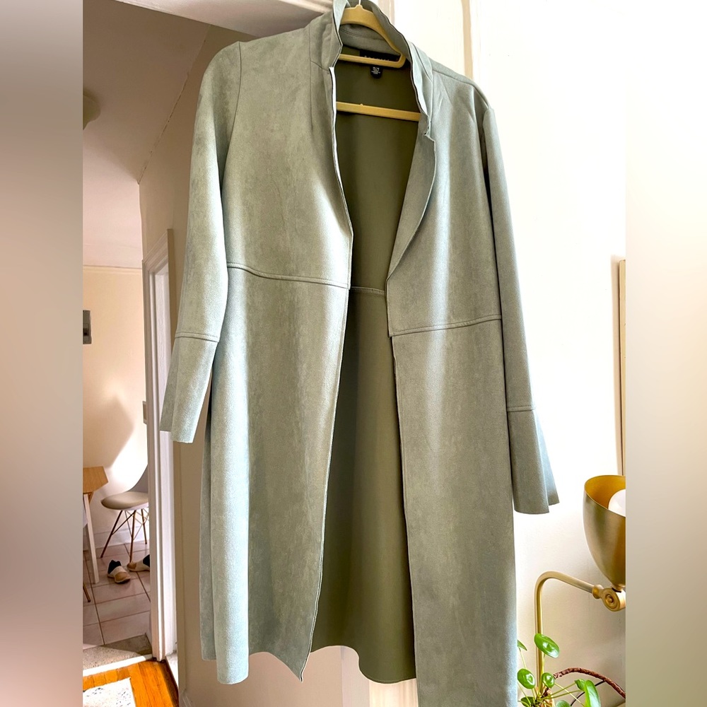 Never been worn - Premise faux leather jacket. Light olive size M